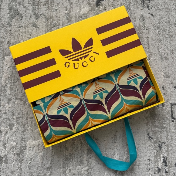 NWT 2022 Gucci x Adidas Socks M - Picture 7 of 10